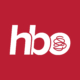 hbo Logo auf roten Hintergund