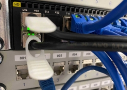 hbo Systemhaus, Netzwerkinfrastruktur Patchfeld, Switch